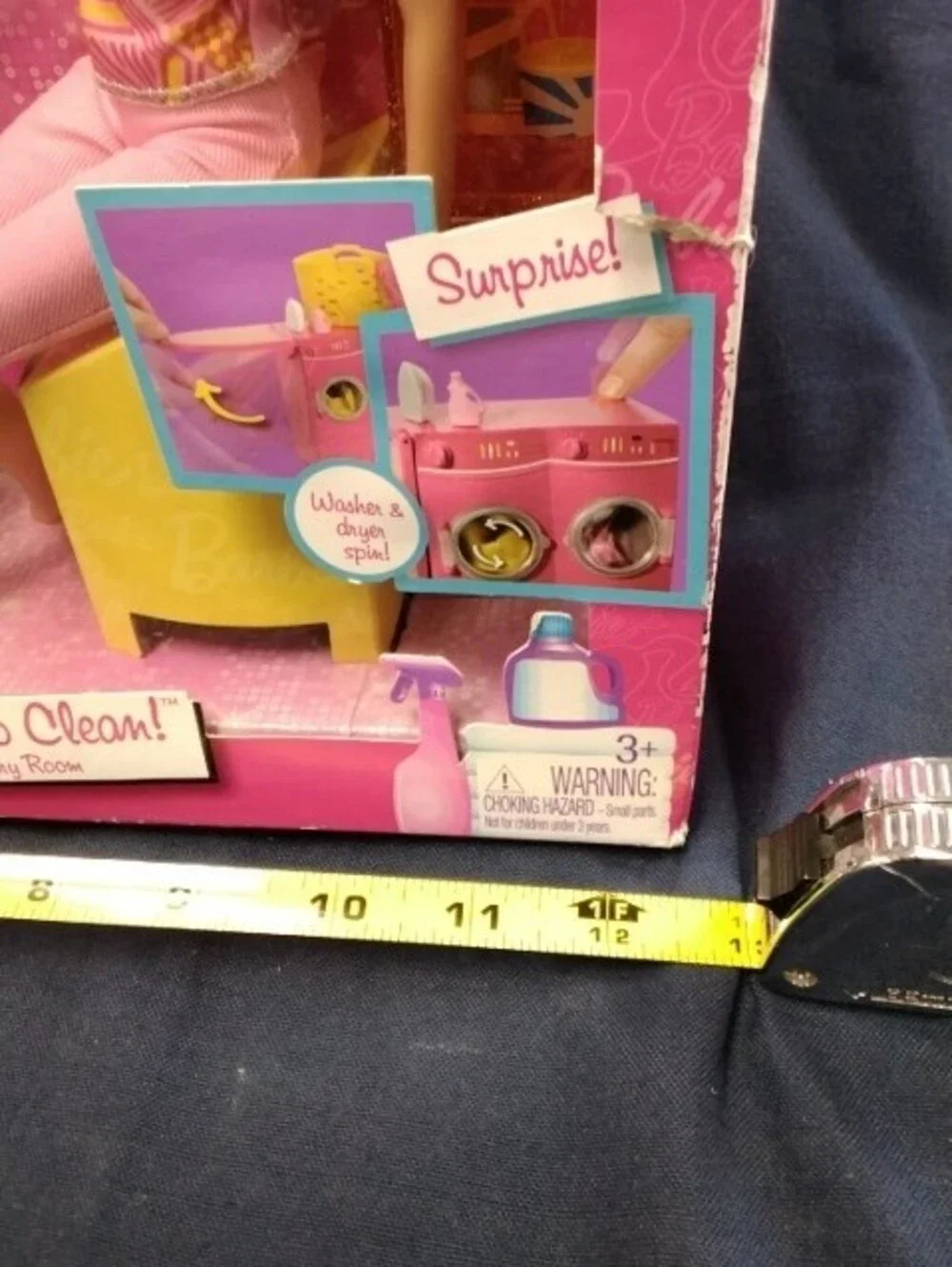 Barbie laundry room